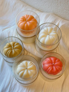 Cute Seasonal Scented Pumpkin Soy Wax Candle