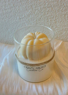 Cute Seasonal Scented Pumpkin Soy Wax Candle